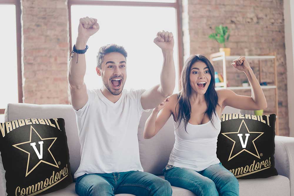 NCAA Vanderbilt Commodores Alumni Throw Pillow 18x18 Inches