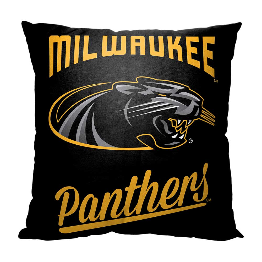 NCAA Wisconsin At Milwaukee Panthers Alumni Throw Pillow 18x18 Inches