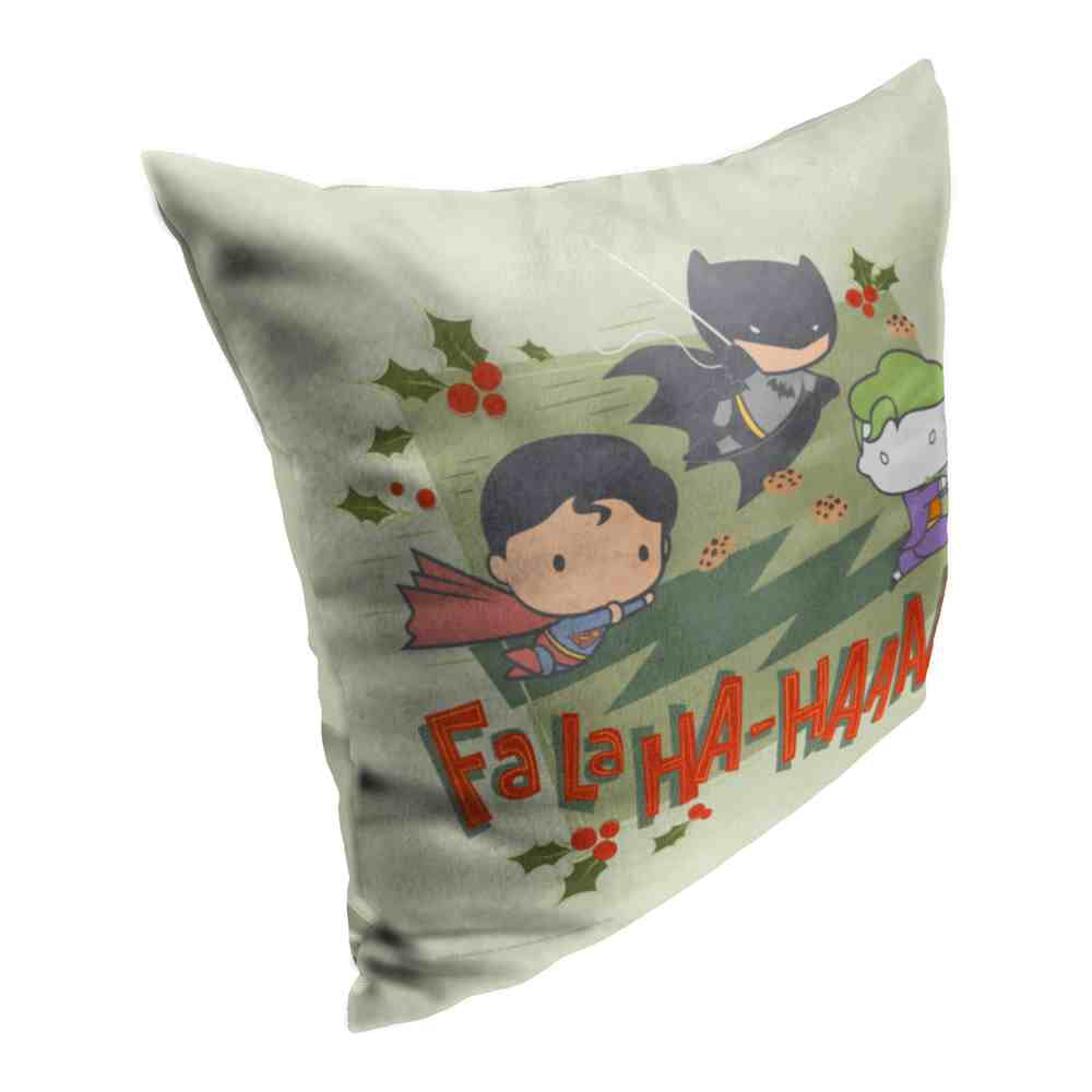 Warner Bros. Justice League Fa La Ha Throw Pillow 18x18 Inches