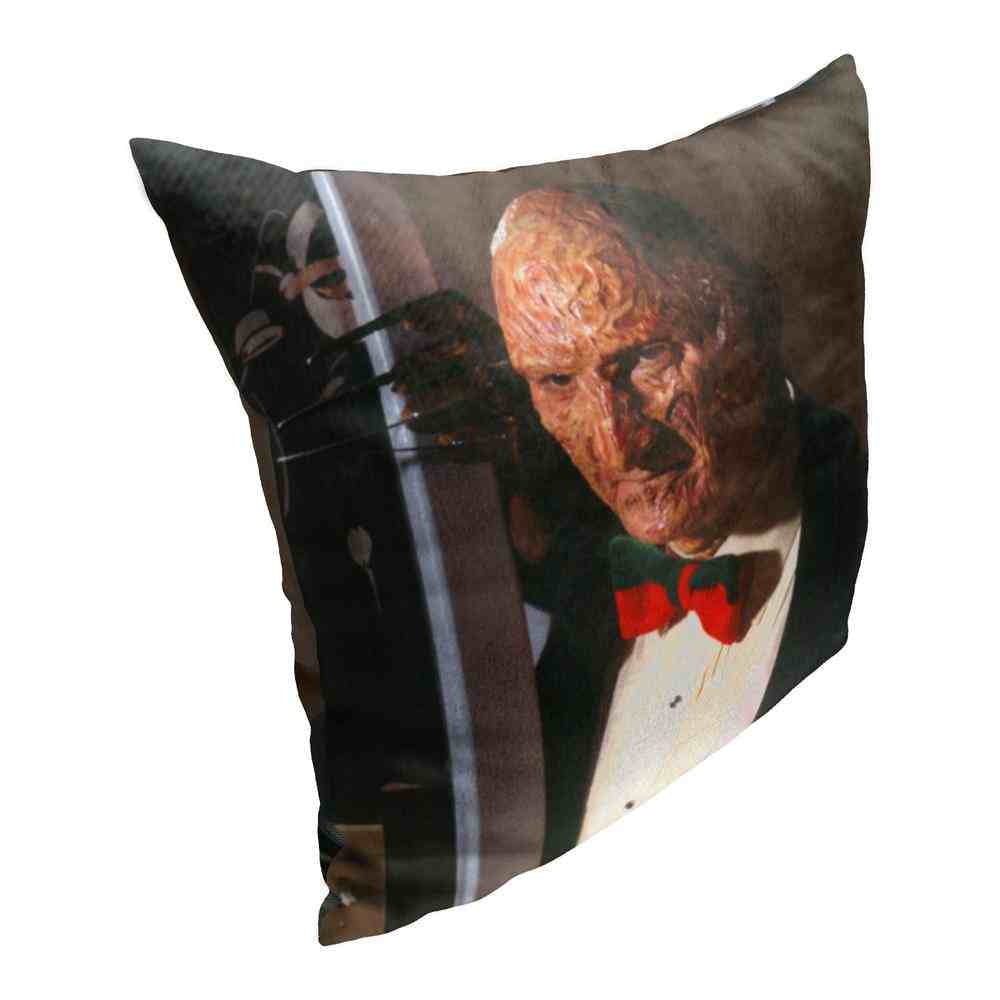 Warner Bros. Nightmare on Elm Street Dapper Freddy Throw Pillow 18x18 Inches