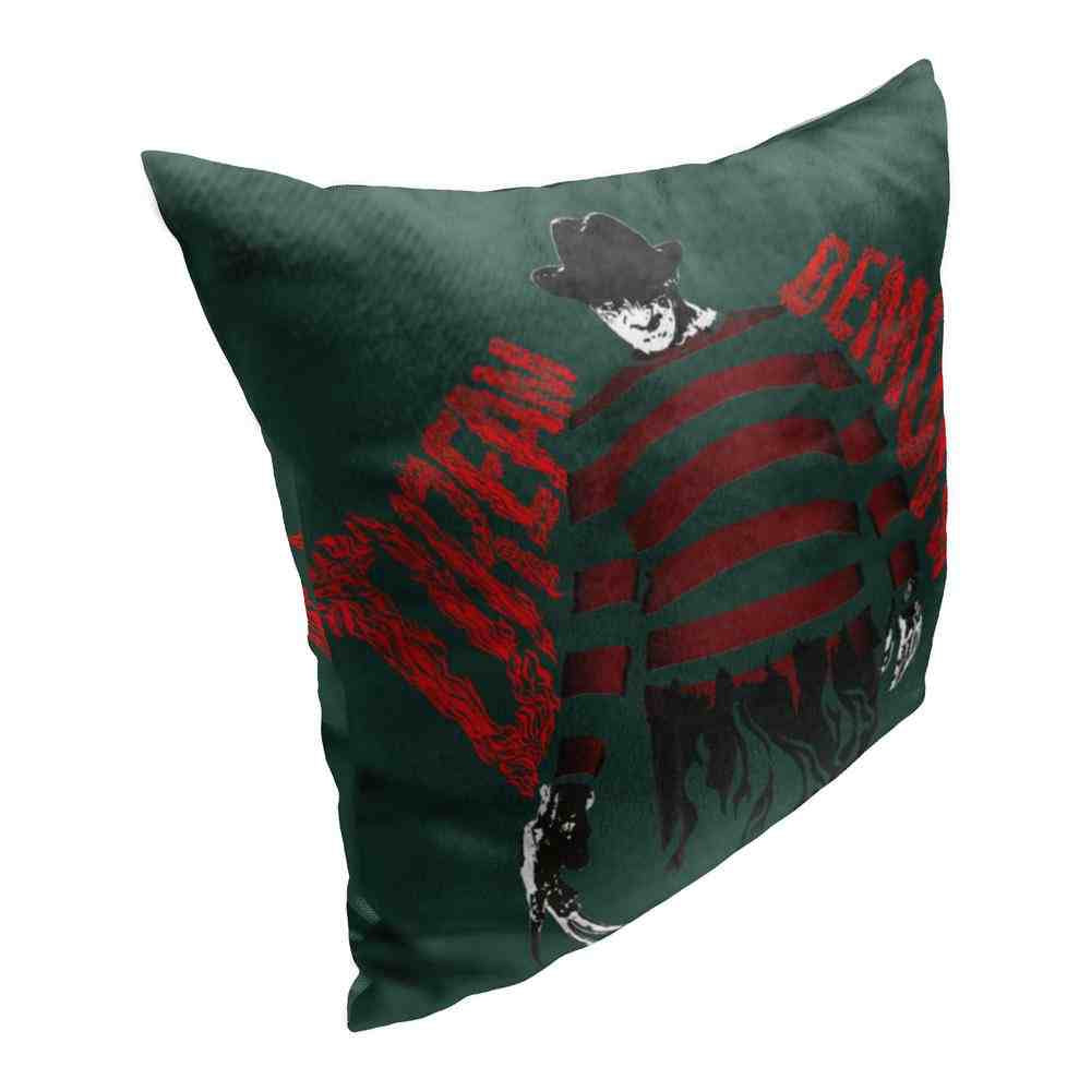 Warner Bros. Nightmare on Elm Street Dream Demon Throw Pillow 18x18 Inches
