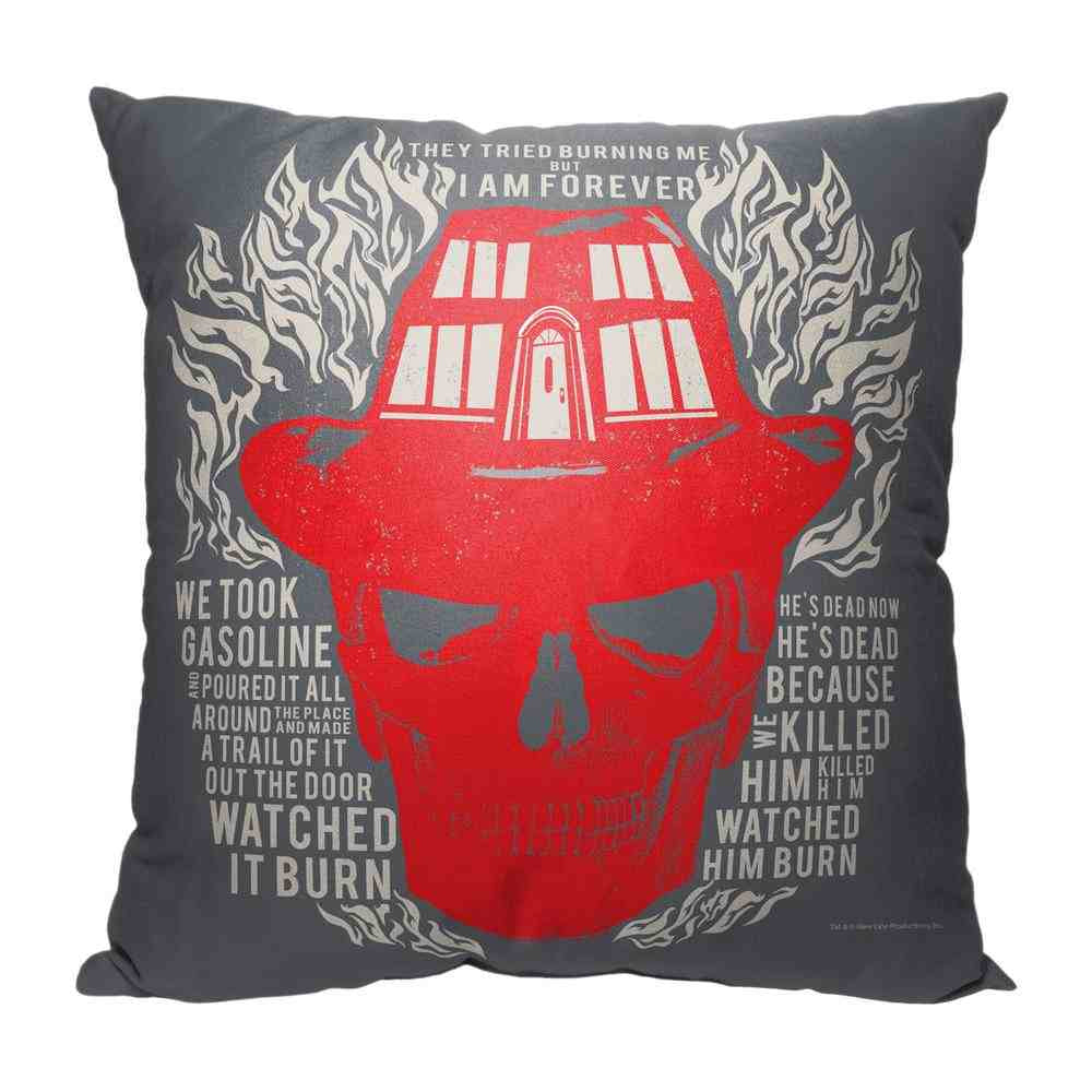 Warner Bros. Nightmare on Elm Street I Am Forever Throw Pillow 18x18 Inches