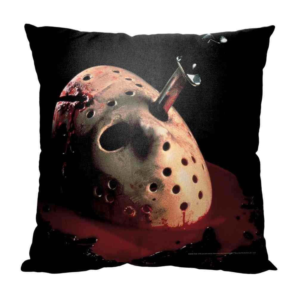 Warner Bros. Friday the 13th Final Kill Throw Pillow 18x18 Inches