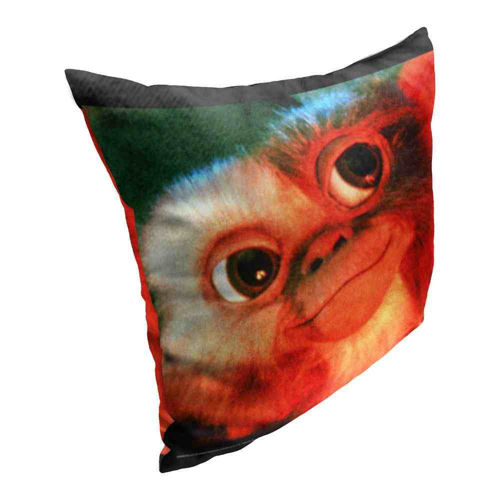 Warner Bros. Gremlins Mischievious Grin Throw Pillow 18x18 Inches