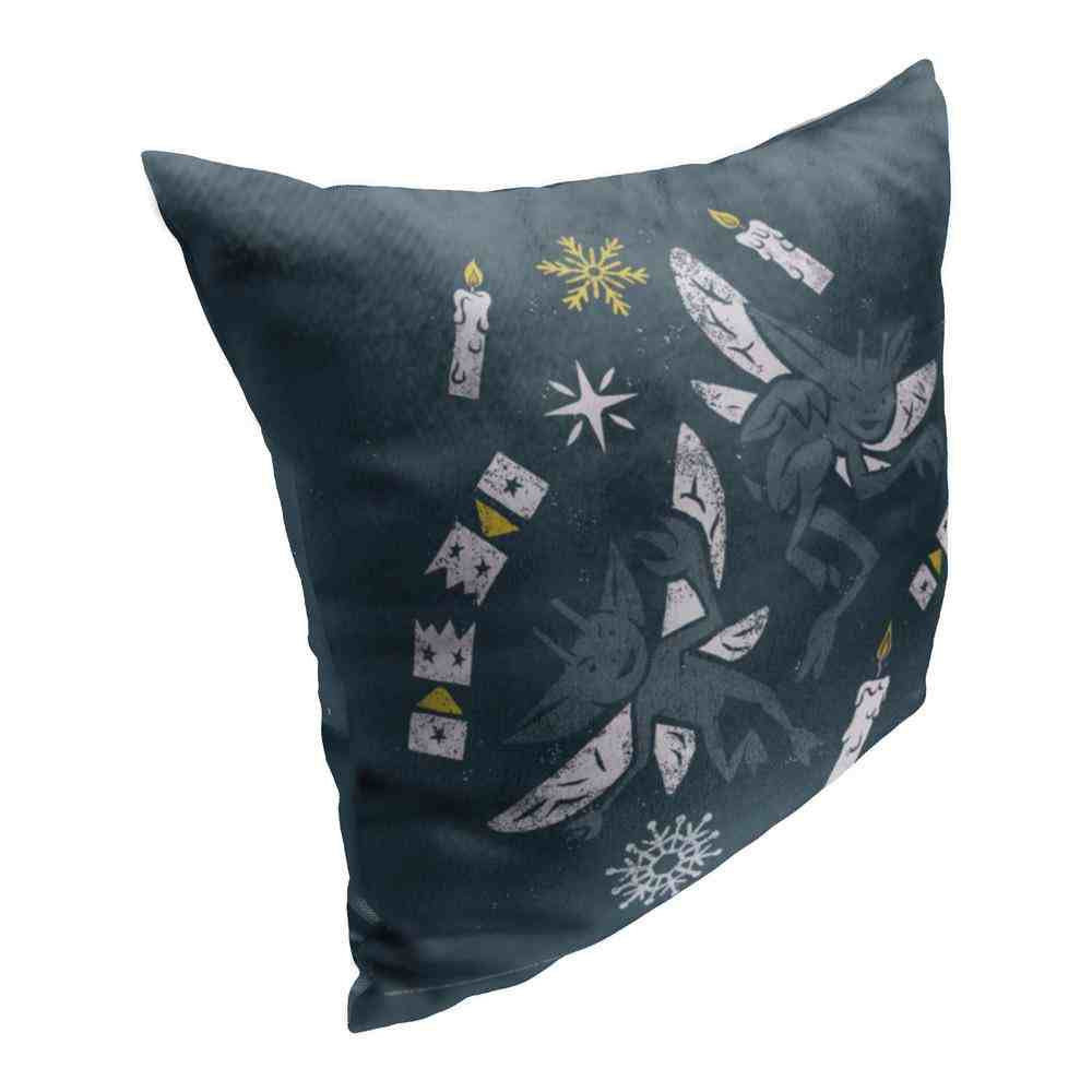 Warner Bros. Harry Potter Feastive Freaky Fairies Throw Pillow 18x18 Inches