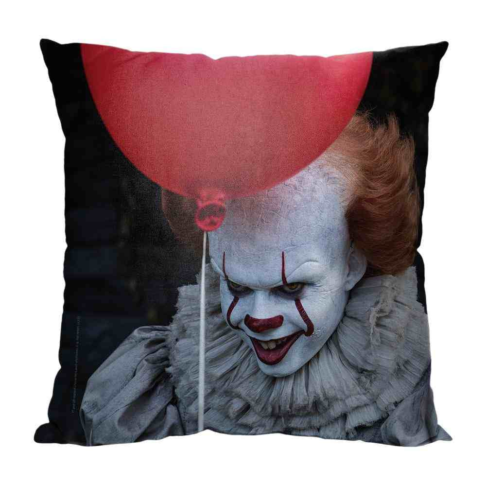Warner Bros. It A Red Balloon Throw Pillow 18x18 Inches