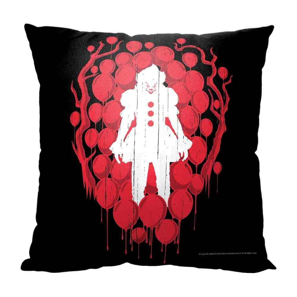 Warner Bros. It Cloud Of Balloons Throw Pillow 18x18 Inches