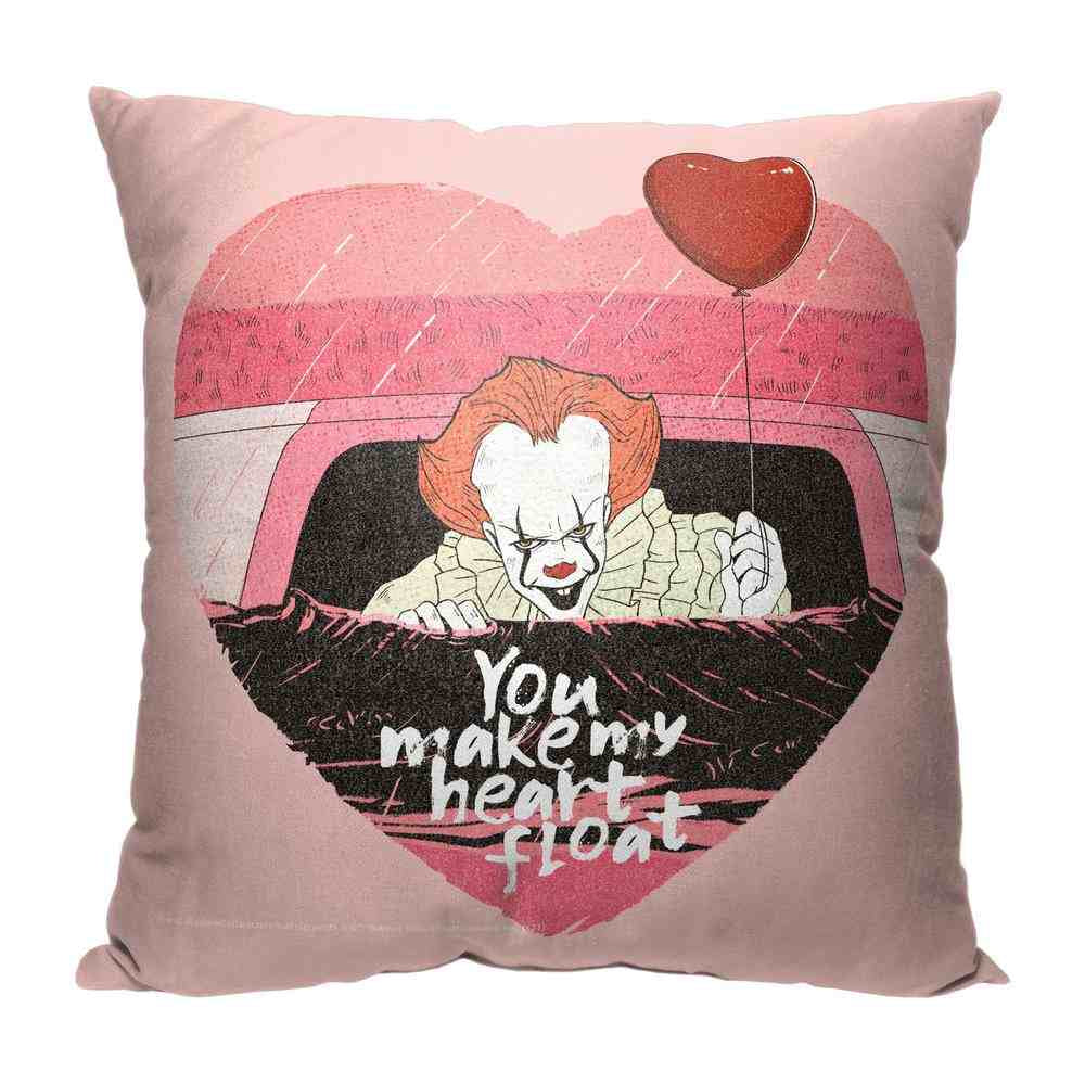 Warner Bros. It Make My Heart Float Throw Pillow 18x18 Inches