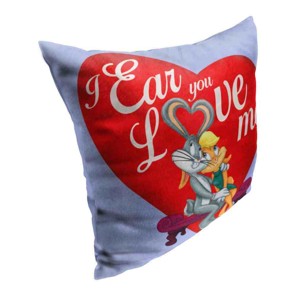 Warner Bros. Looney Tunes Ear Love Throw Pillow 18x18 Inches