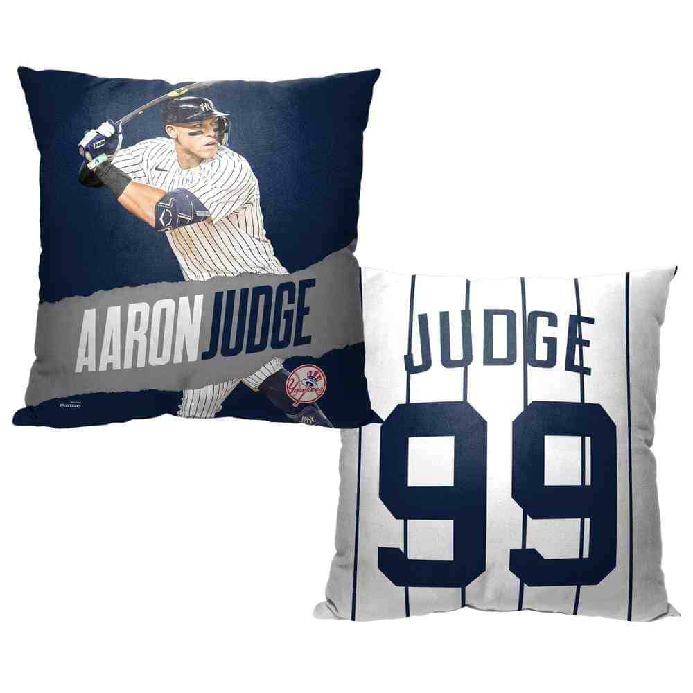 MLB New York Yankees Aaron Judge Throw Pillow 18¡Á18 Inches