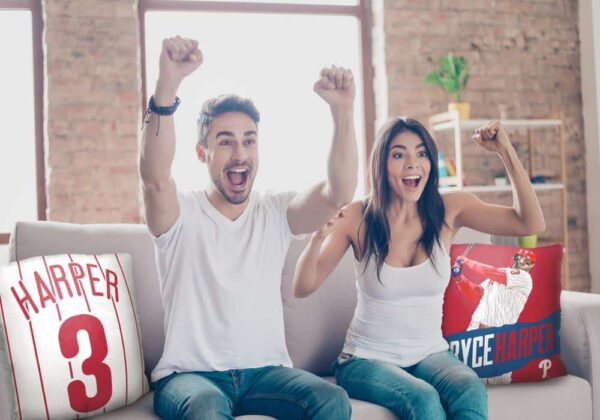 MLB Philadelphia Phillies Bryce Harper Throw Pillow 18¡Á18 Inches