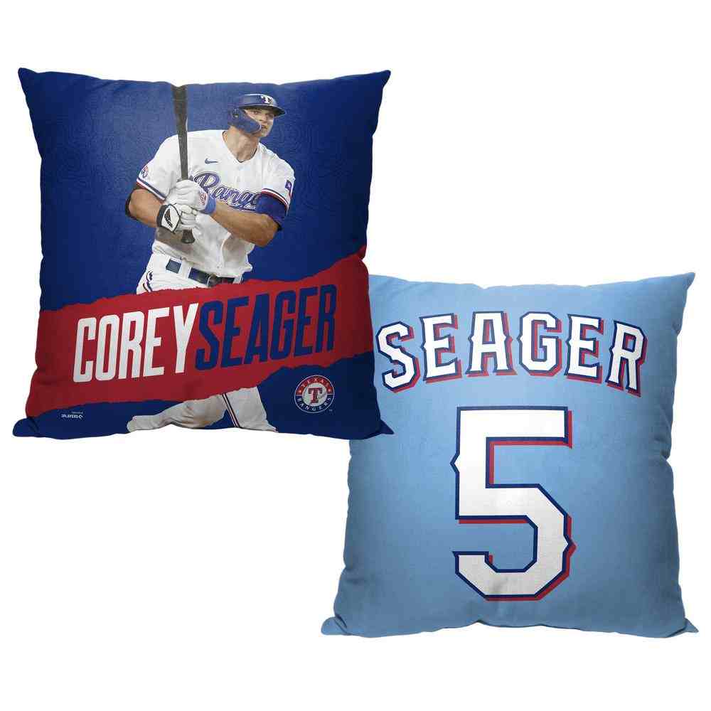 MLB Texas Rangers Corey Seager Throw Pillow 18¡Á18 Inches