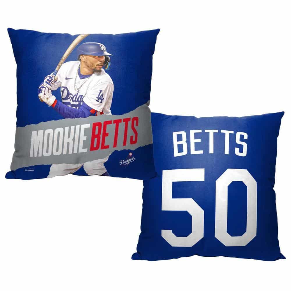 MLB Los Angeles Dodgers Mookie Betts Throw Pillow 18¡Á18 Inches