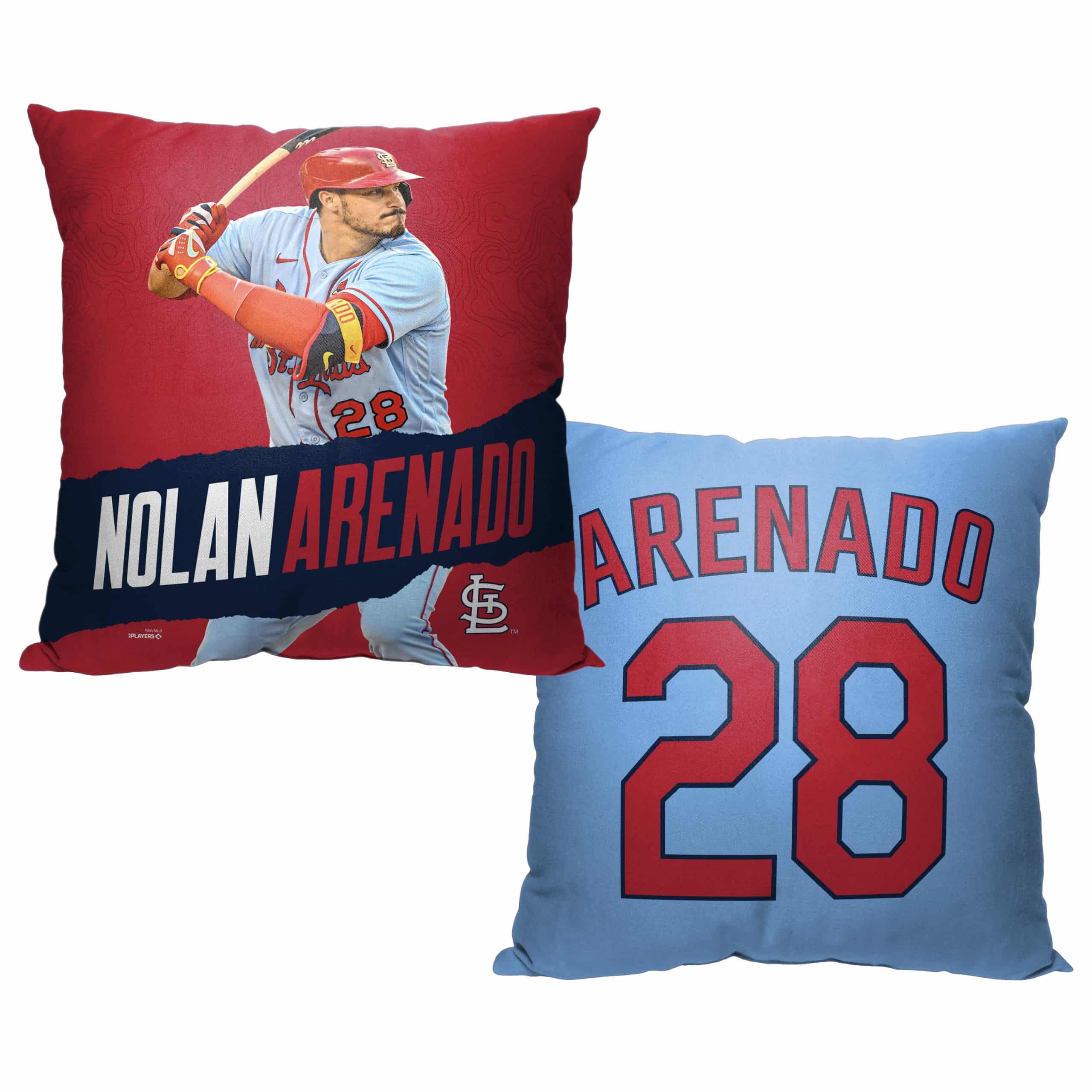 MLB St. Louis Cardinals Nolan Arenado Throw Pillow 18¡Á18 Inches