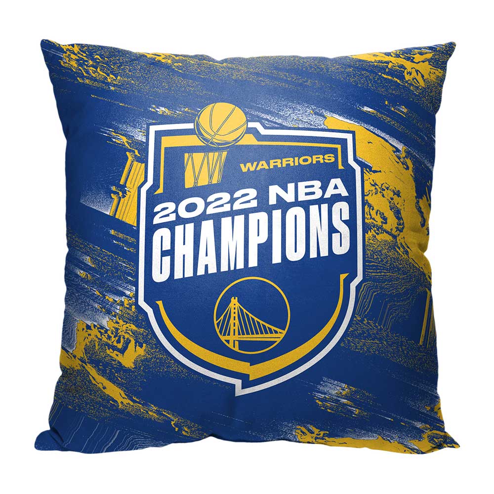 NBA Golden State Warriors 2022 NBA Champions Throw Pillow 18x18 Inches
