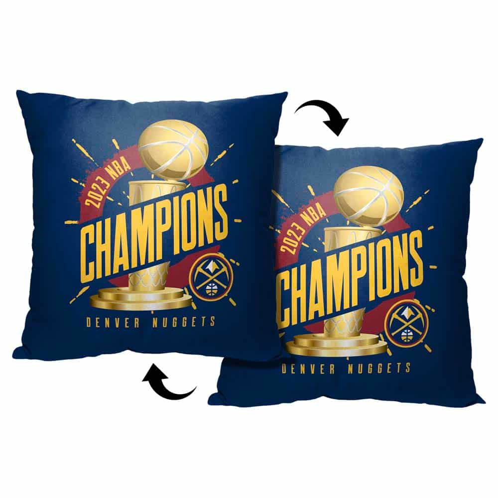 NBA Denver Nuggets 2023 NBA Champions Triumph Throw Pillow 18x18 Inches