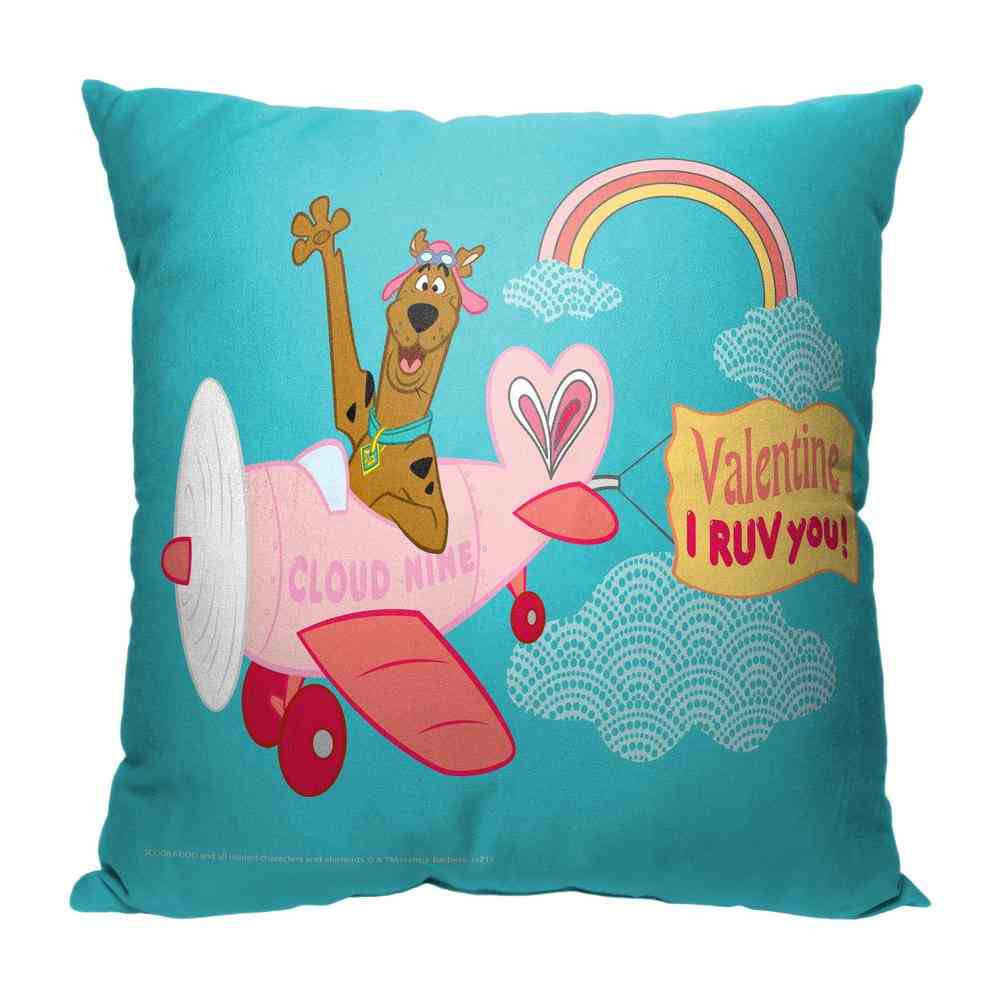 Warner Bros. Scooby-Doo Cloud 9 Throw Pillow 18x18 Inches