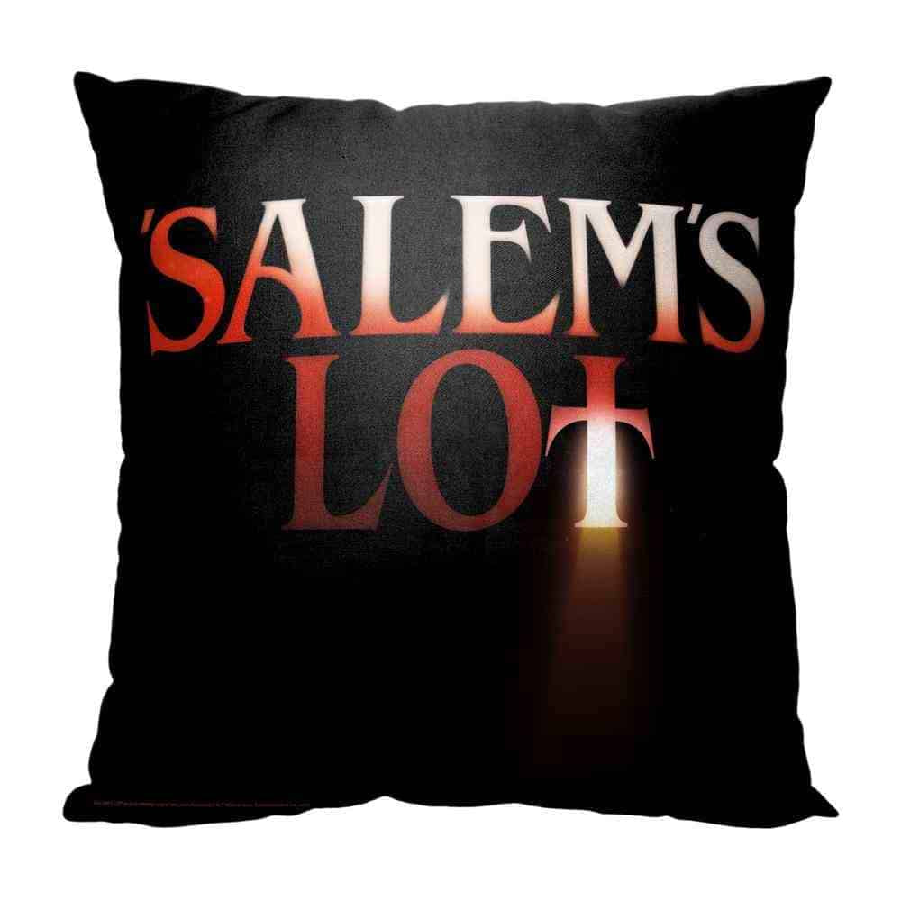 Warner Bros. Salems Lot Title Throw Pillow 18x18 Inches