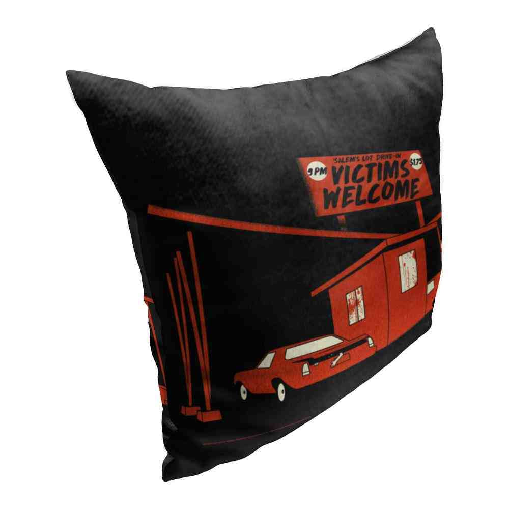 Warner Bros. Salems Lot Victims Welcome Throw Pillow 18x18 Inches