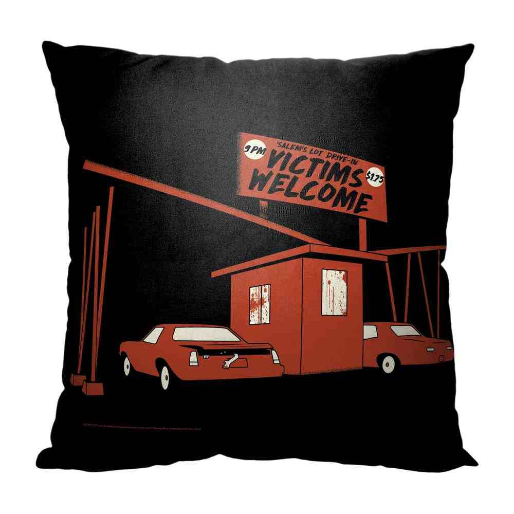 Warner Bros. Salems Lot Victims Welcome Throw Pillow 18x18 Inches