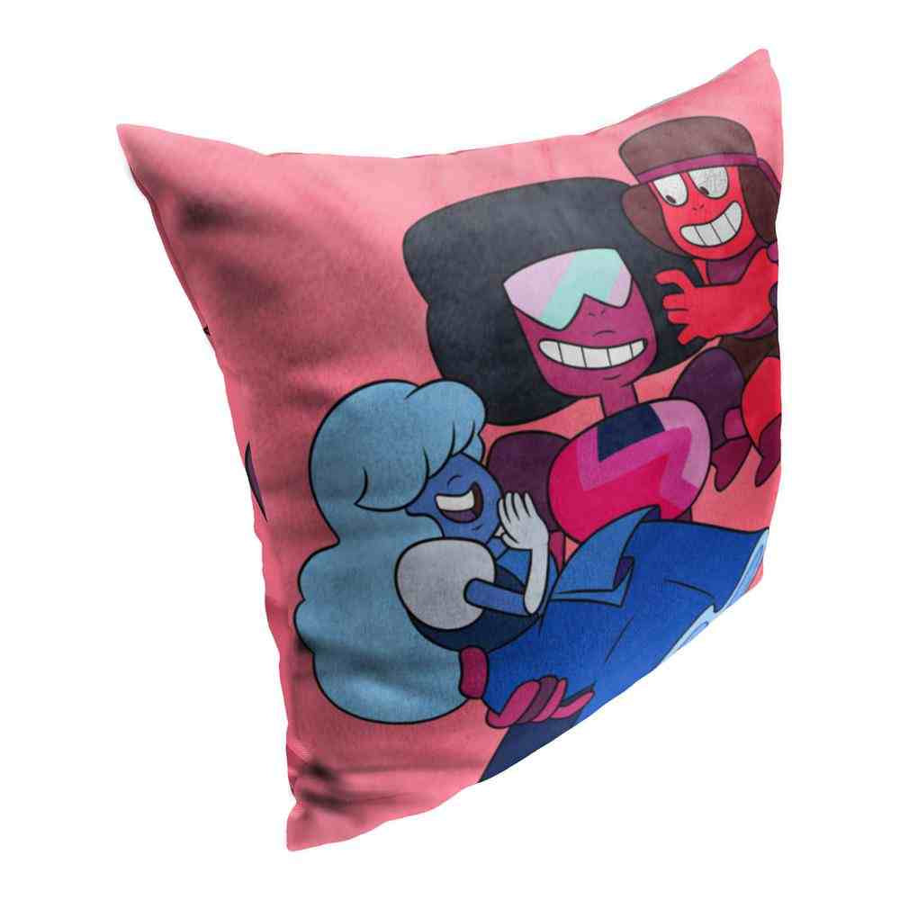 Cartoon Network Steven Universe New And Improved Crystal Gems Throw Pillow 18x18 Inches
