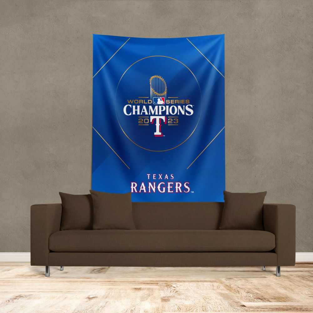 MLB Texas Rangers 2023 WSP Glory Wall Hanging 50x60 Inches